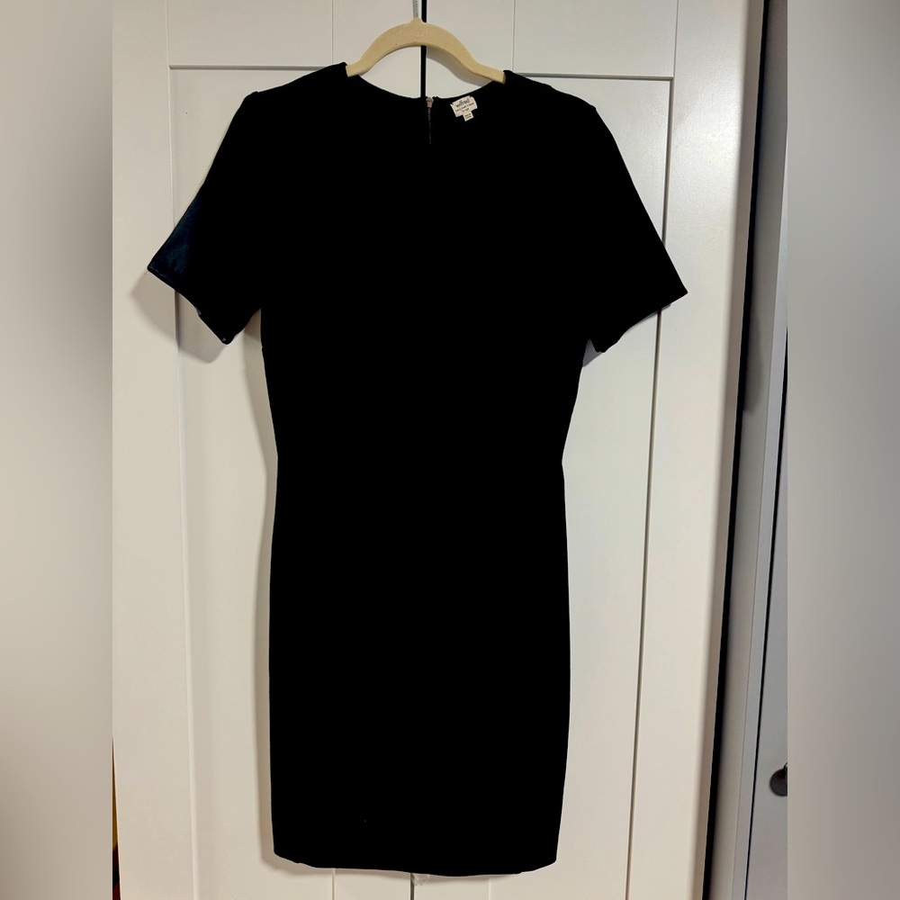 Aritzia Wildred black short sleeve dress